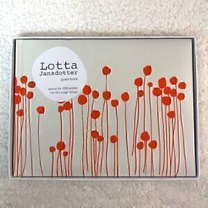 C.R. Gibson Designer Lotta Jansdotter Guest Book Registry